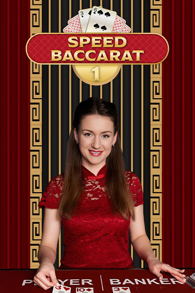 Speed Baccarat 1 van Evolution